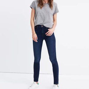 10" High-Rise Skinny Jeans in Hayes Wash